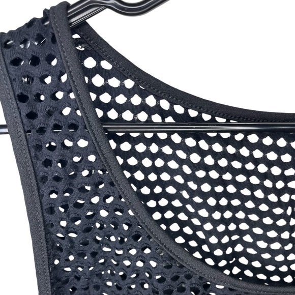 Black Fishnet Crop Top & Pants - Picture 6 of 14